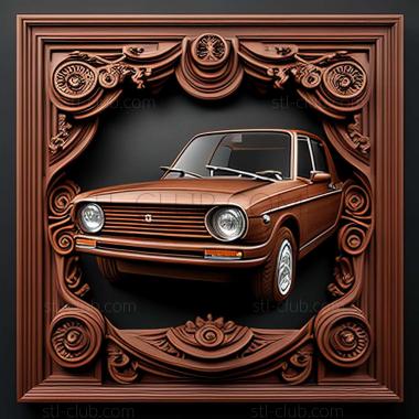 3D мадэль Fiat 124 (STL)